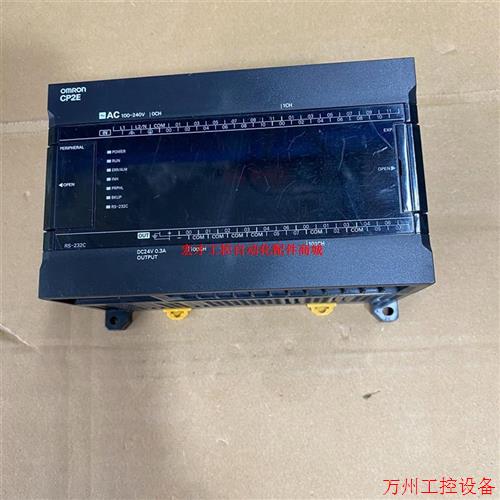 议价直拍不发:可编程控制器CP2E-E40DR-A,功能包好,成色如
