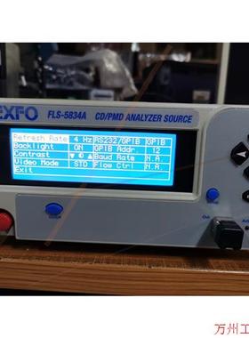 议价直拍不发:EXFO FLS-5834A光源.CD/PMD ANALYZ