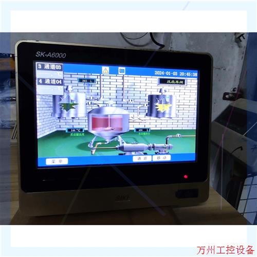 议价直拍不发:希科SK-A6000无纸记录仪,外观如图,功能正常,单主
