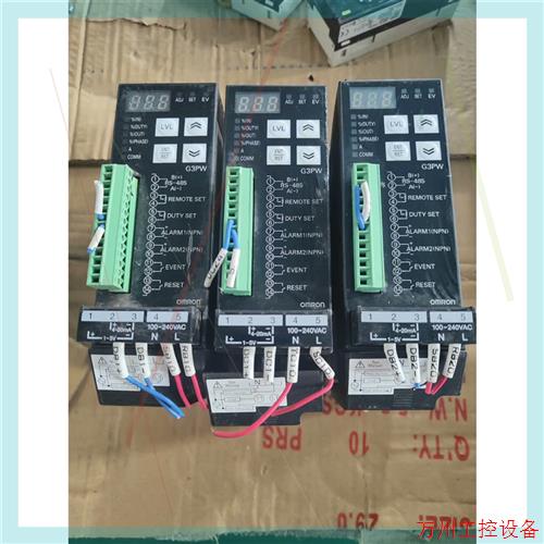 议价直拍不发:omron G3PW-A220EC-S-FLK大功率调整器