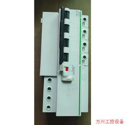 议价直拍不发:拆机施耐德C120H D80 4P80A漏电断路器,左边磕了