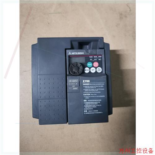 议价直拍不发:议价三菱变频器E740-0.4.K-CHT,功能正常,成色所