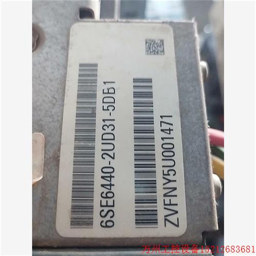 议价直拍不发:变频器6SE6440-2UD31-5DB1拆机功能好