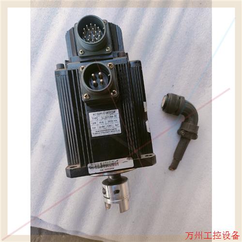 议价直拍不发:SCG110A4-30 大森伺服电机,二手拆机一台,成色不