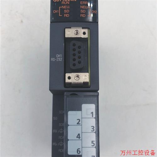 议价直拍不发:原装拆机三菱Q系列可编程控制器模块QJ71C24N 现货