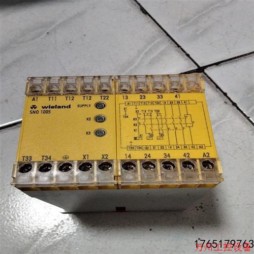 议价直拍不发:议价wⅰeland安全继电器 SNO 1005