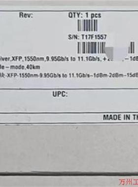 议价直拍不发:(请询价)02310SPF OSX040N06 XFP-10G-40k
