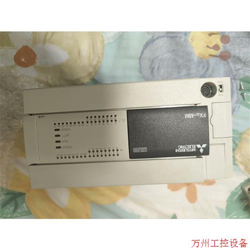 议价直拍不发:议价三菱PLC,FX3U-48MR原装拆机功能包好