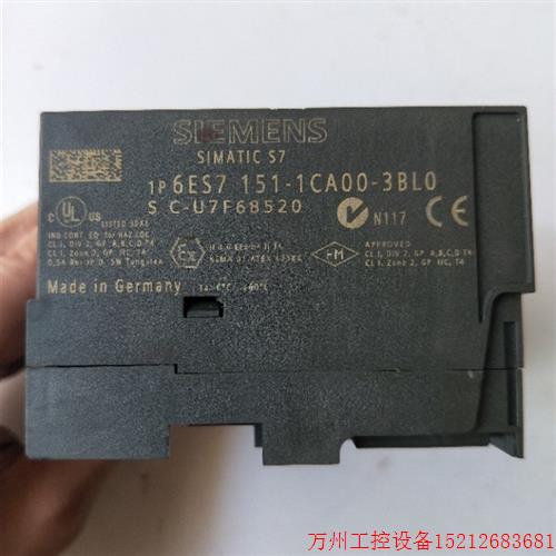 议价直拍不发:拆机  6ES7 151-1CA00-3BL0 实物拍摄 现货包好