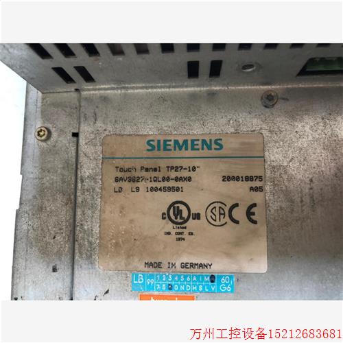 议价直拍不发:可维修:拆机触摸屏 6AV3627-1QL00-0AX0 TP议价议