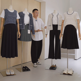 重工款 无袖 小香风亮片针织开衫 新款 针织背心 女2025秋季 杰唯卡