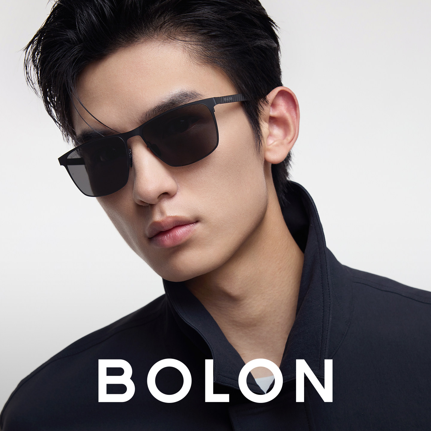 BOLON暴龙眼镜新款碳纤维驾驶墨镜方框太阳镜偏光开车钓鱼BL8125