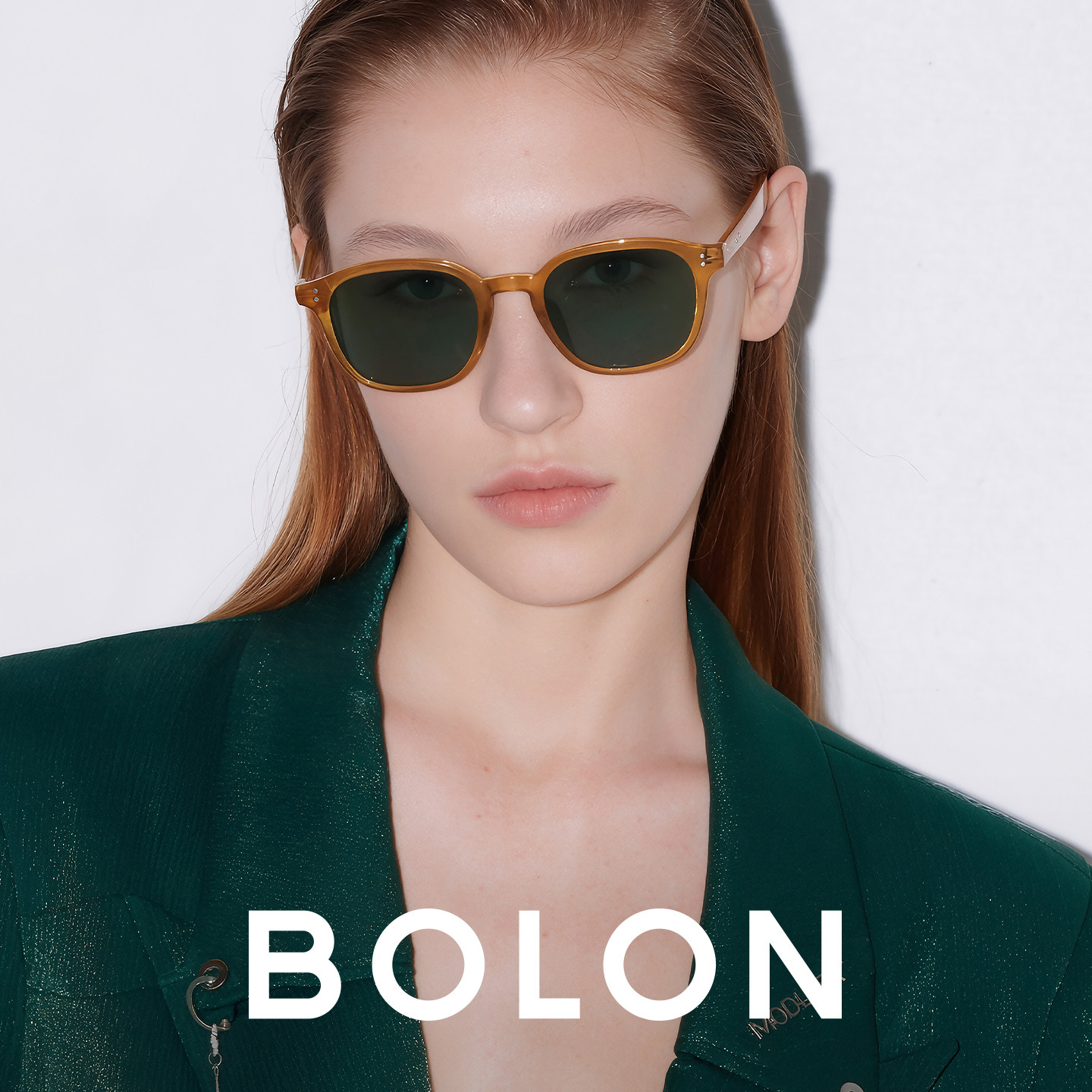 BOLON暴龙眼镜26年新品偏光方框太阳镜女驾驶出游墨镜男潮BL5100