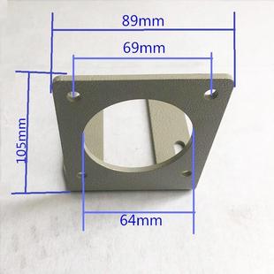 良力伺服电机专用支架 无刷马达固定座支撑座  45钢底座