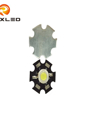 LED3.2V5W白光6000K7000K7500K手电筒MR16GU10梅花灯板直径20MM