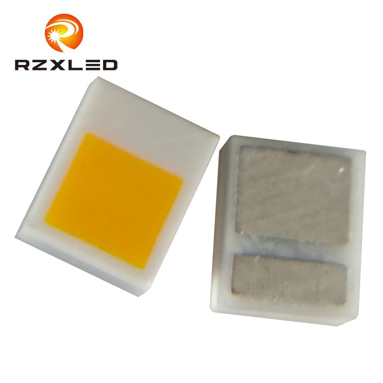 LED 1W 3V 点粉590NM金黄光2100K 2016贴片紧急车辆频闪照明灯珠