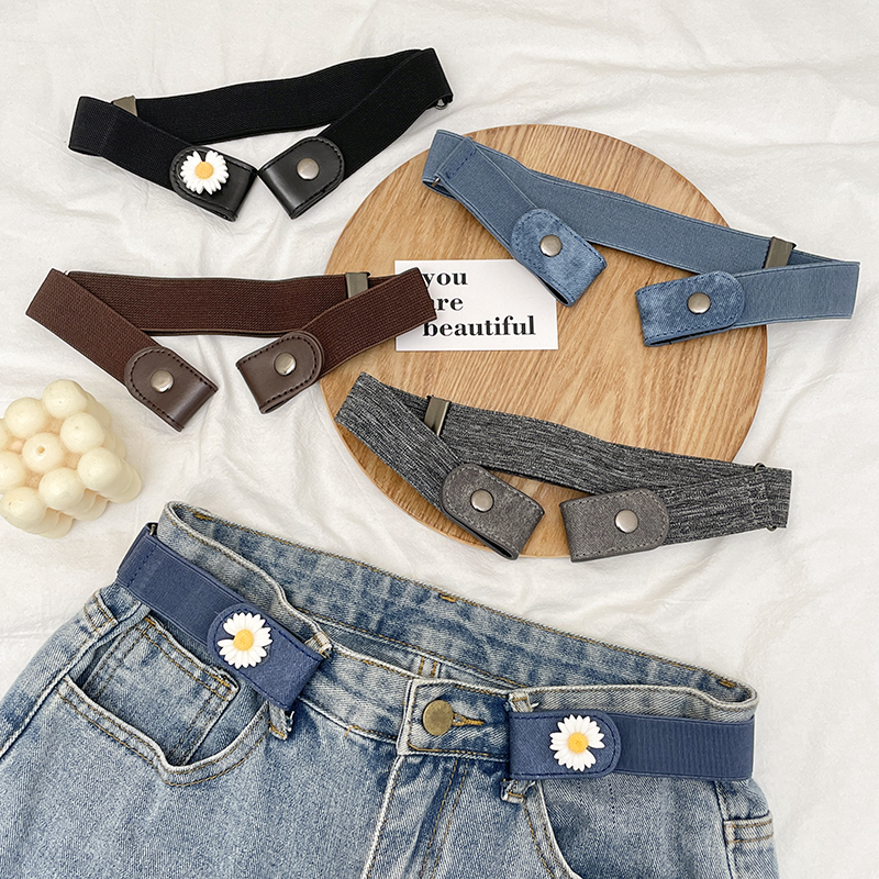 网红气质爆款懒人裤腰带