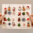 新年圣诞节胸针ins徽章男女圣诞老人别针日系可爱潮个性 饰品配饰