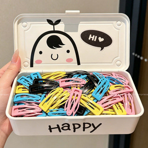 高颅顶插梳发夹高级感侧边bb夹