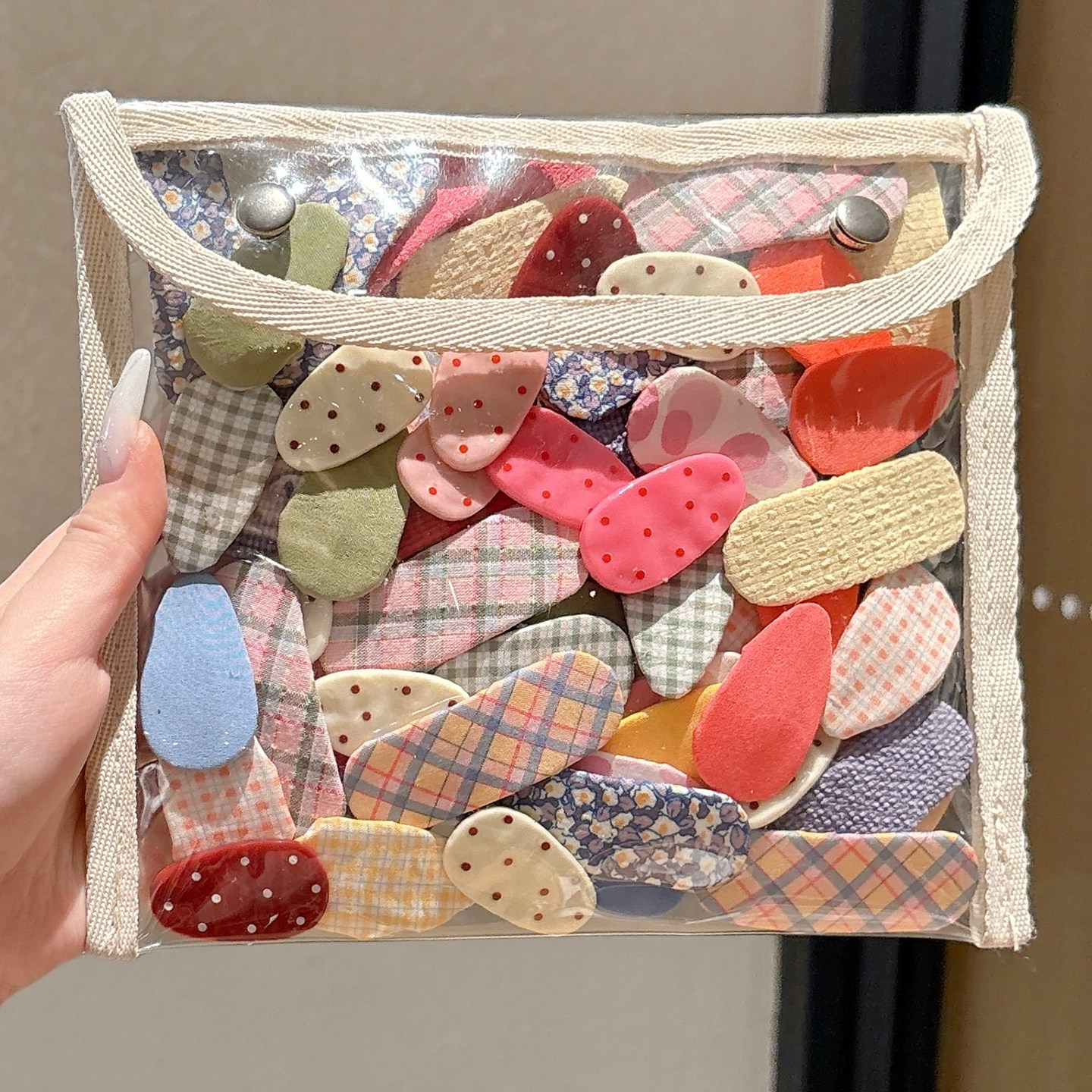 儿童多巴胺彩色发夹女童宝宝侧边刘海夹发卡女孩可爱碎发夹子头饰