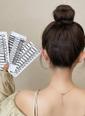 简约黑色一字夹发夹发卡女2026年新款碎发夹子头饰网红刘海夹边夹