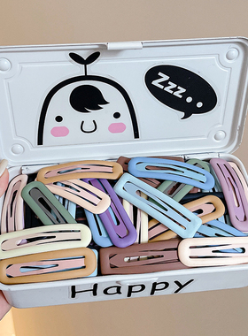 儿童发夹女bb夹前额刘海边夹侧边女童发卡碎发神器小女孩夹子头饰