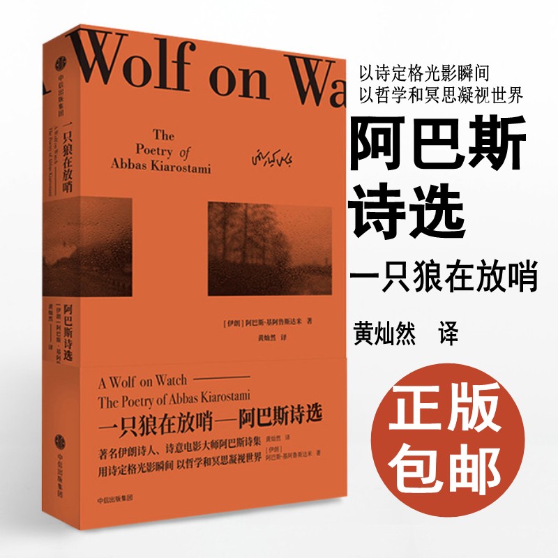 一只狼在放哨  阿巴斯基阿鲁斯达米诗选 谈电影 阿巴斯诗歌 电影馆 正版书籍包邮阿巴斯诗集黄灿然翻译樱桃的滋味文学外国诗歌集