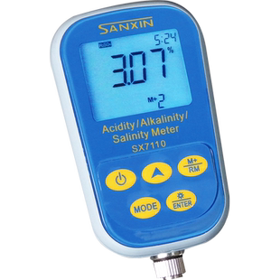 LABSEN三信酸浓度计SX7110便携酸浓度离子计氯化氢硫酸硝酸浓度计