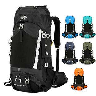 大容量户外运动登山包双肩背包男女超轻便防水徒步露营旅游包60L