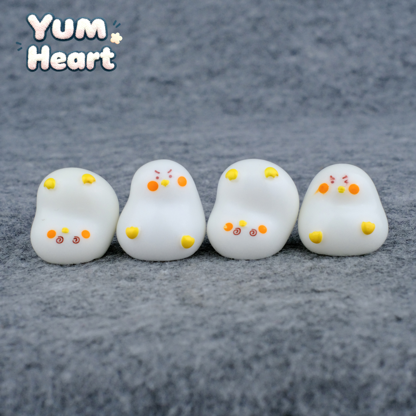 搞怪抽象小鸭子创意工位电脑办公室汽车载DIY园艺造景装饰小摆件