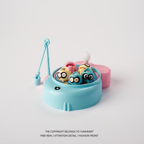 迷你便携钓鱼机捕鱼机儿童玩具