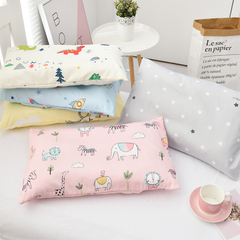 卡通宝宝40x60幼儿园定做枕头套