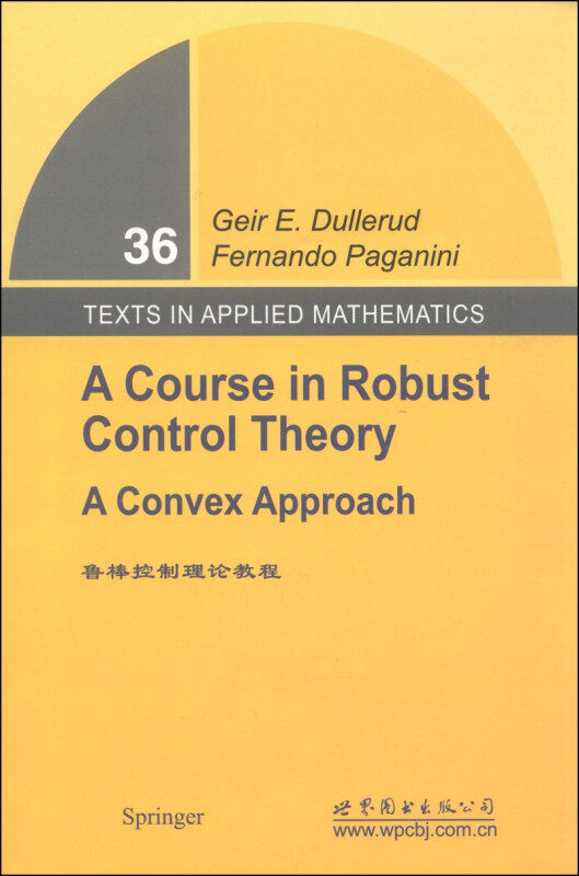 鲁棒控制理论教程 [A Course in Robust Control Theory] [美] 杜拉德 著