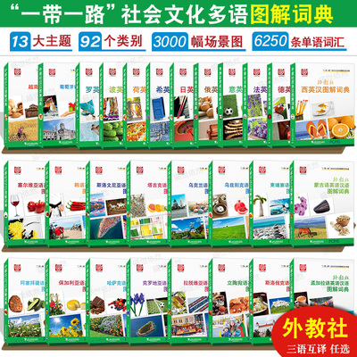 一带一路社会文化多语图解词典
