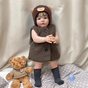 65厘米3D高彩仿真婴儿 重生娃娃中国娃娃2025新款生日礼物男童女