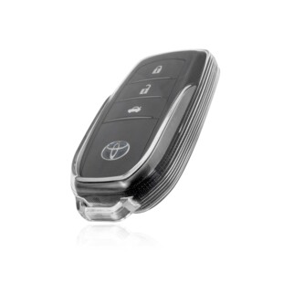 适用丰田汽车钥匙套致炫x致享YARiS L雅力士威驰FS包壳扣用22透明