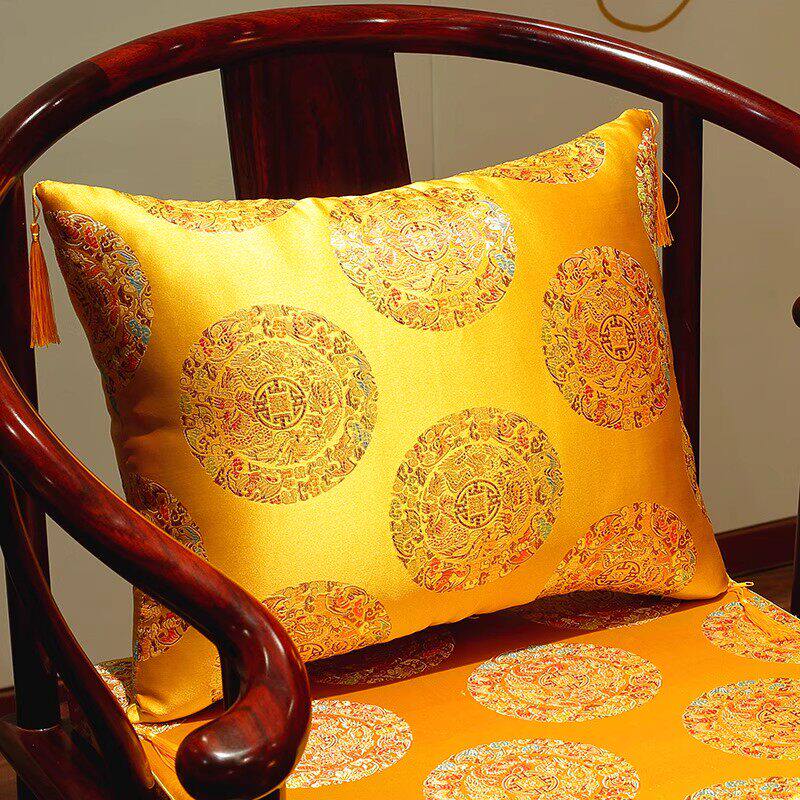 新中式红木沙发抱枕可拆洗靠垫客厅抱枕中国风沙发靠枕抱枕套含芯 - 十里八乡旗舰店出品