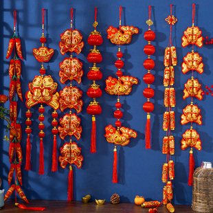 过年装饰挂件2026马年辣椒串挂饰春节家用客厅场景布置新年装饰