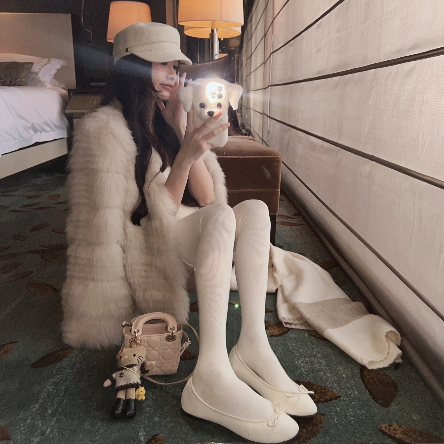 贵气天成｜松弛狐狸毛皮草外套