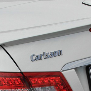 适用于卡尔森奔驰改装车标定做金属尾标车身改装装饰贴