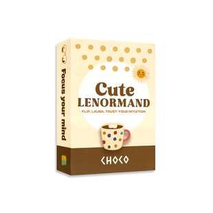 【正版】可可雷诺曼卡｜Cute Lenormand Choco｜54张