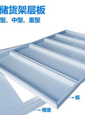 轻型仓储中型货架层板置物架加层
