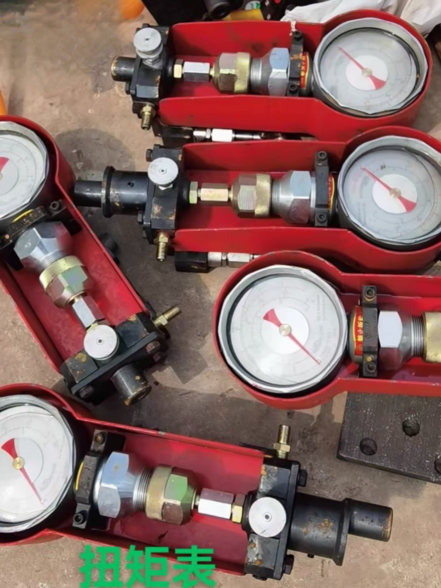 液压钳扭矩压力表，整套压力表扭矩压力表，125液压钳扭矩压力表