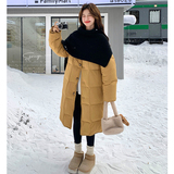 新款！现货！围巾羽绒服两件套D361P275K378，女装羽绒服，两个王小姐