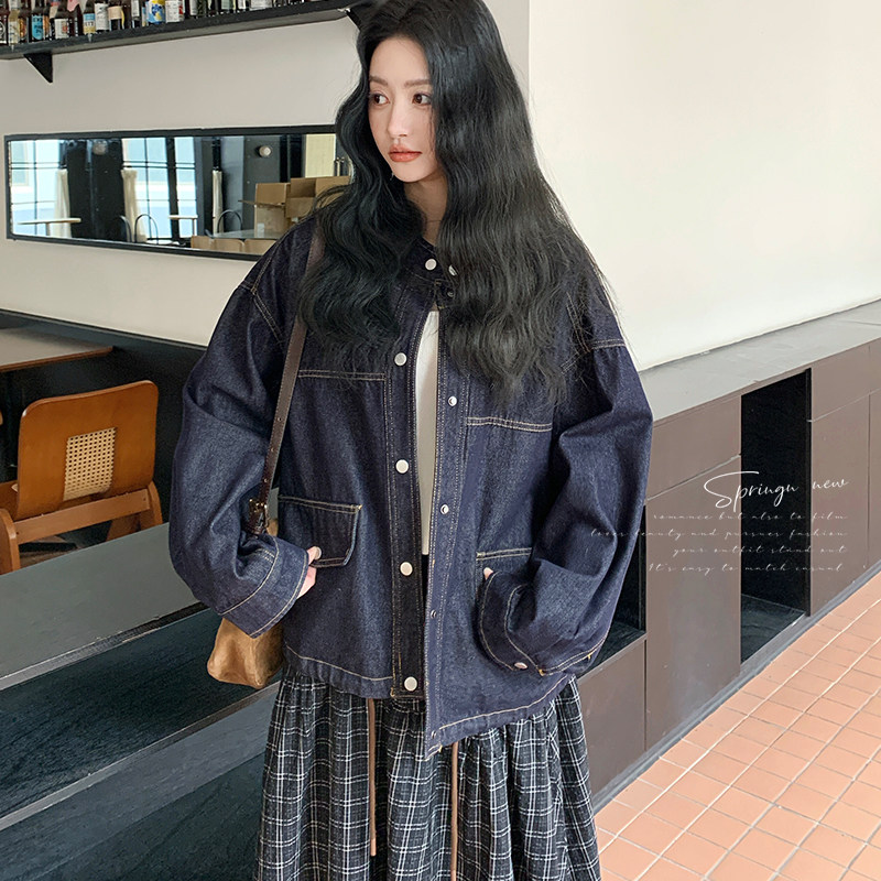 春夏新款！现货！休闲牛仔外套C277P145K238，女装短外套，两个王小姐