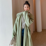 秋冬现货！三色入韩版宽松呢大衣已夹棉Q28P170K258，女装毛呢外套，两个王小姐