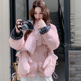 新品！两面穿超可爱90羽绒服D333P275K398，女装羽绒服，两个王小姐