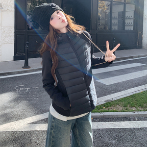 新款！老钱风修身鹅绒服 D358P230K328，女装羽绒服，两个王小姐