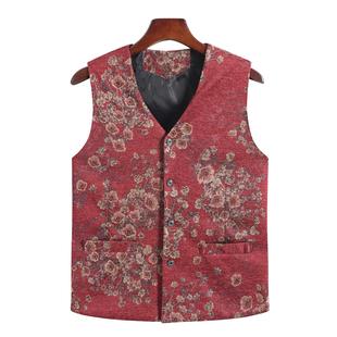 马甲奶奶坎肩中老年女士上衣开衫 宽松时尚 妈妈马甲薄款 春秋新款