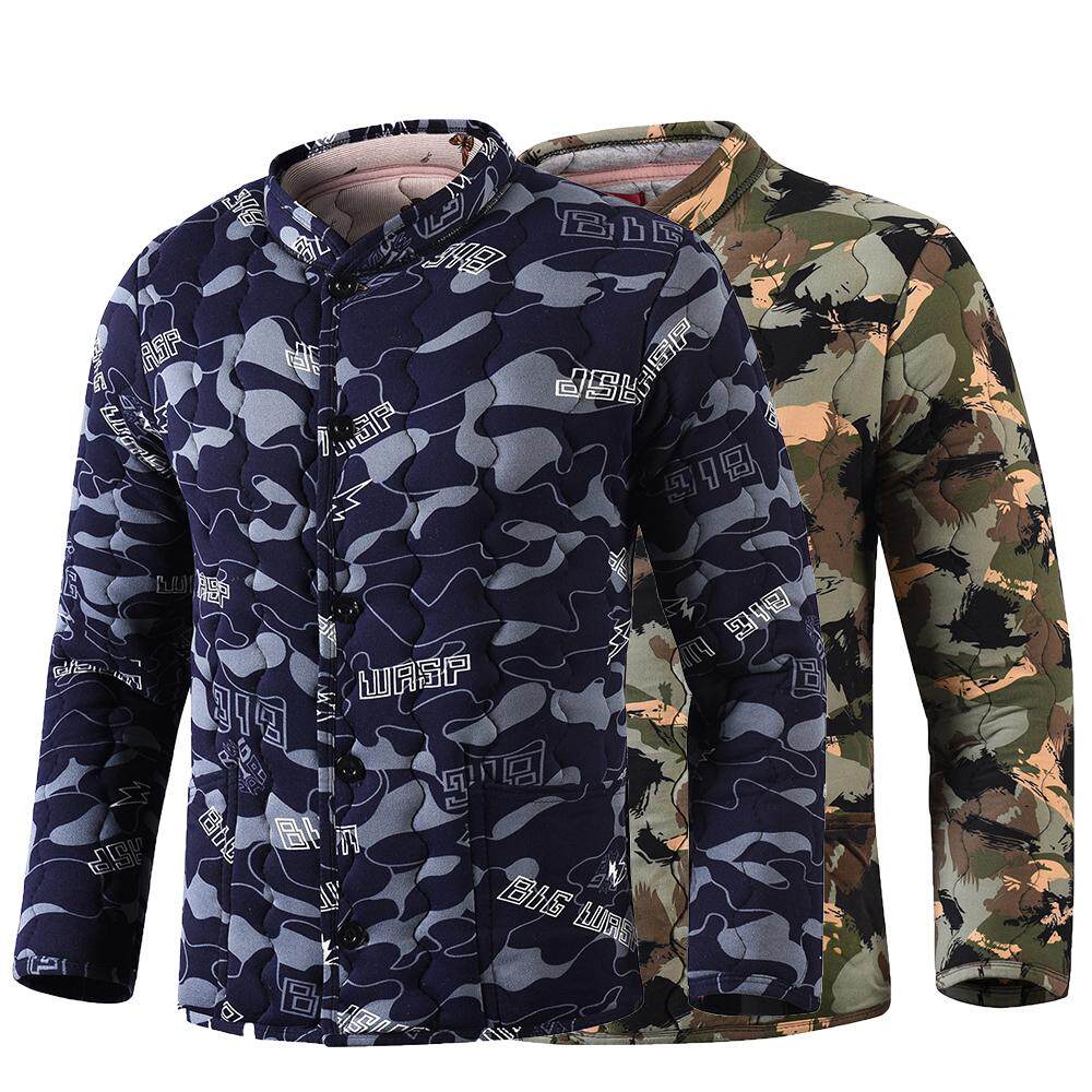 加厚仿驼绒爸爸棉袄迷彩劳保棉衣加厚防寒保暖弹力大码棉服冬装男,男装,棉衣,淘宝优惠券,粉丝福利购,淘宝优惠卷